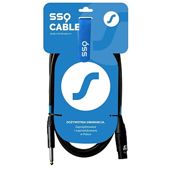 XLR-kabel för jack Sound station quality (SSQ) XZJM1 1 m