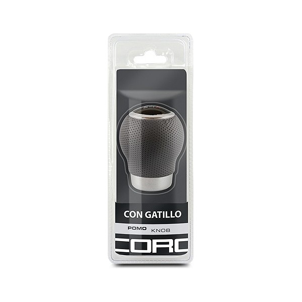 Växelspak BC Corona POM30166 Läder Med trigger Grå (27 mm) - 2