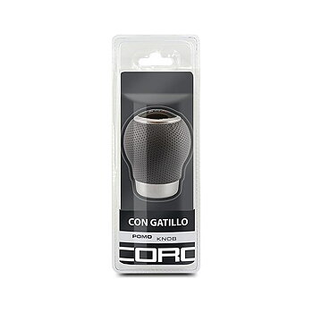 Växelspak BC Corona POM30166 Läder Med trigger Grå (27 mm)