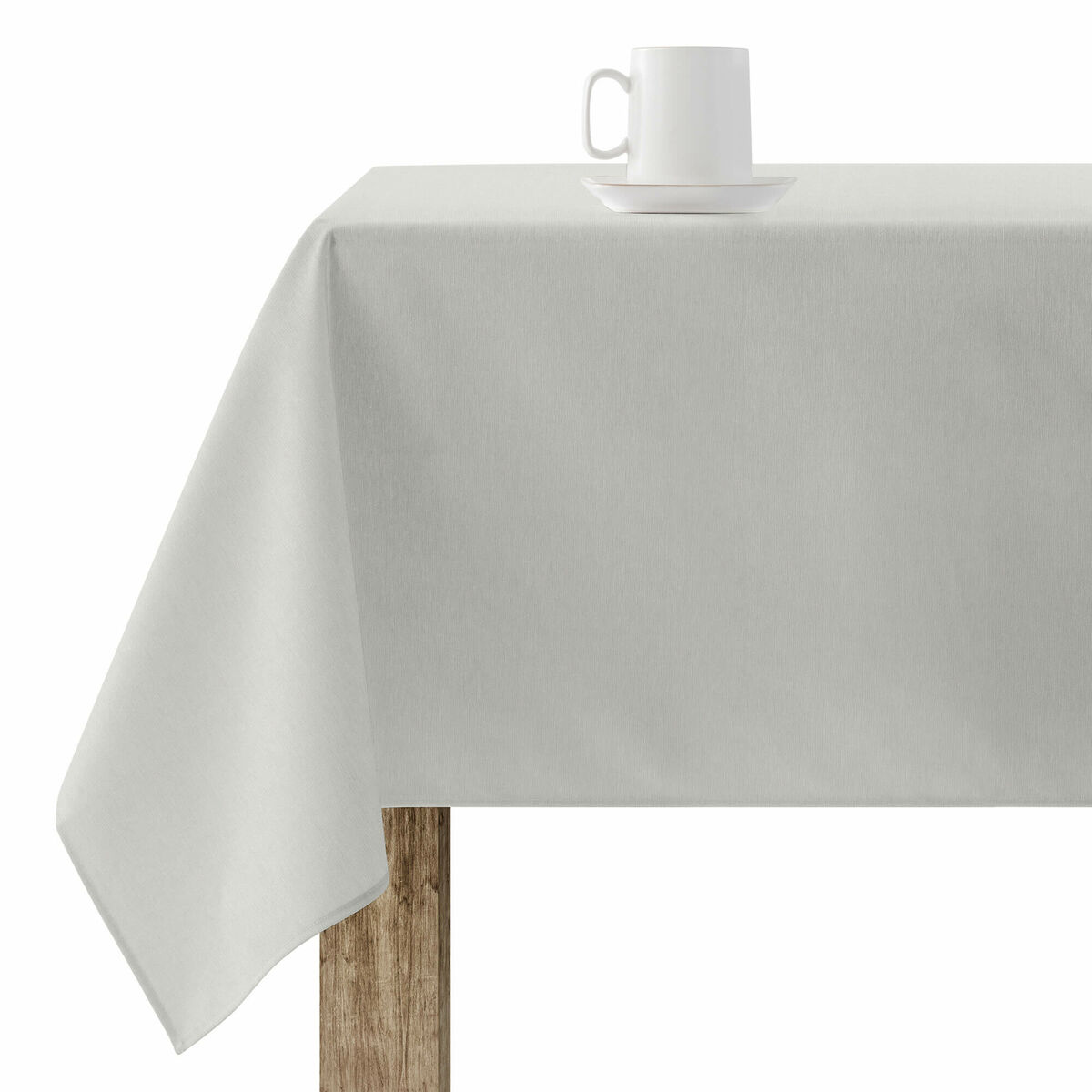 Fläckresistent bordsduk Belum Rodas 2716 Ljusgrå 300 x 150 cm