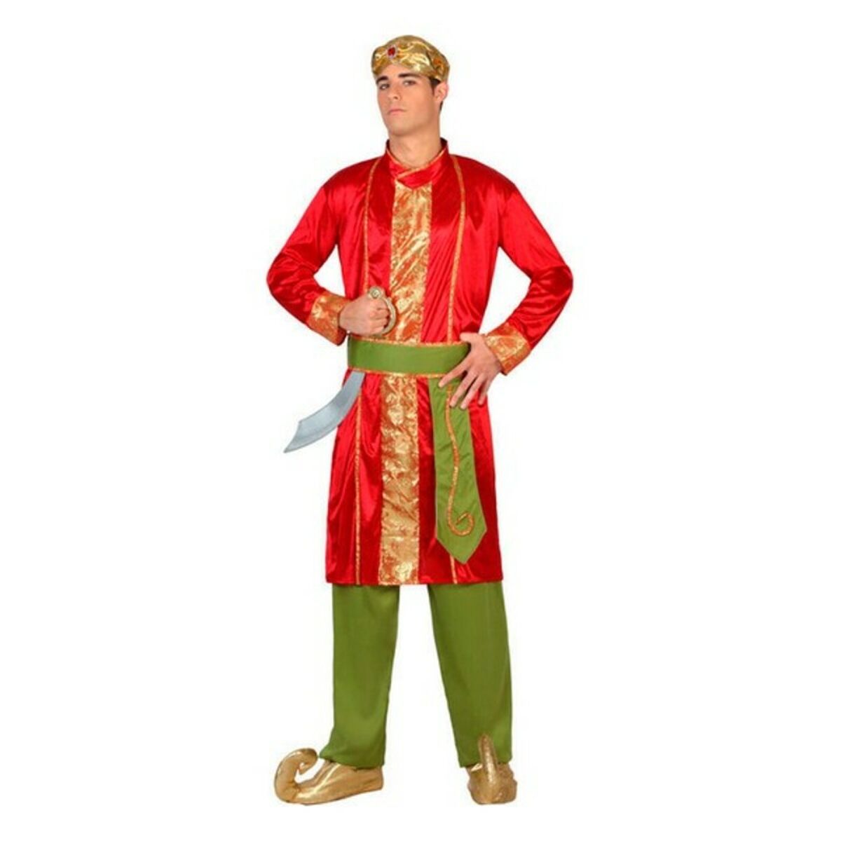 Maskeraddräkt vuxna Hindu Multicolour XS/S