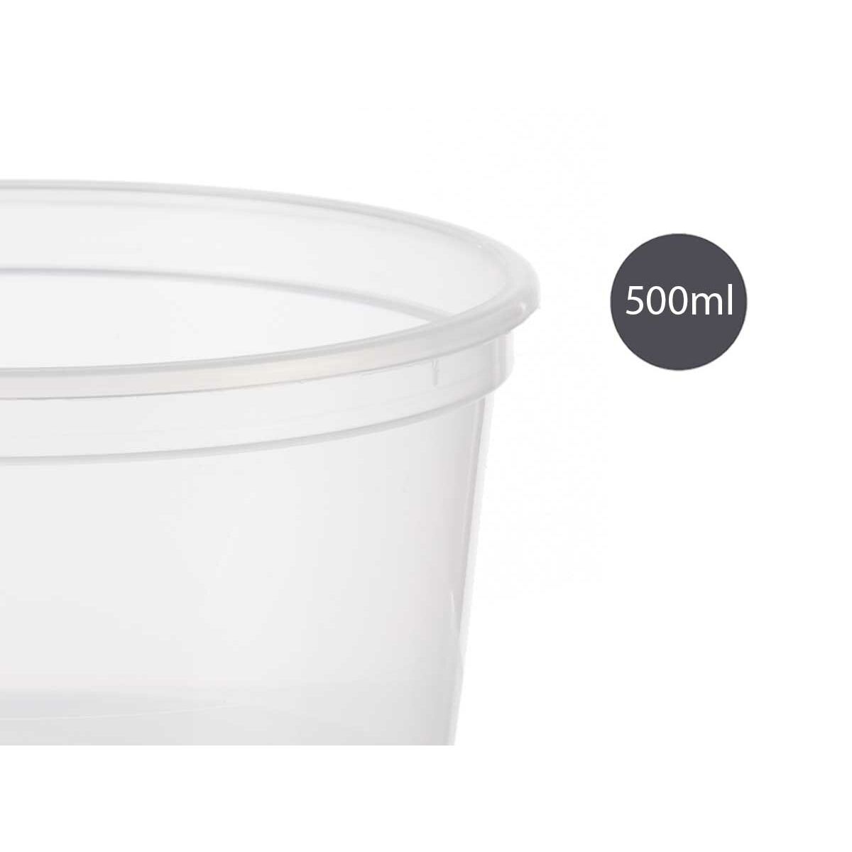 Lunchlåda Leknes UT005NC01 Transparent polypropen 500 ml - 2