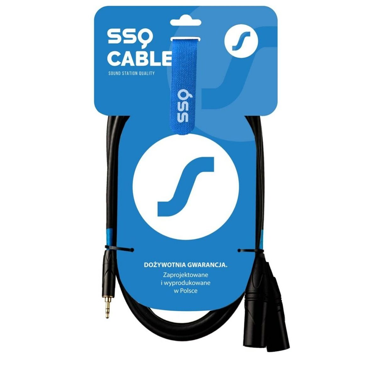 XLR-kabel för jack Sound station quality (SSQ) MIXLR3 1 m
