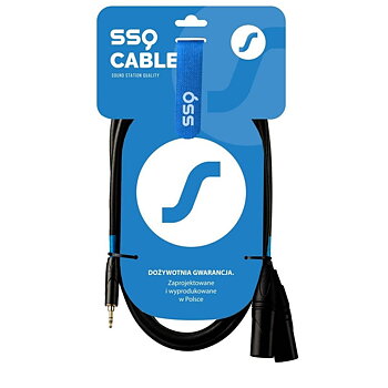 XLR-kabel för jack Sound station quality (SSQ) MIXLR3 1 m