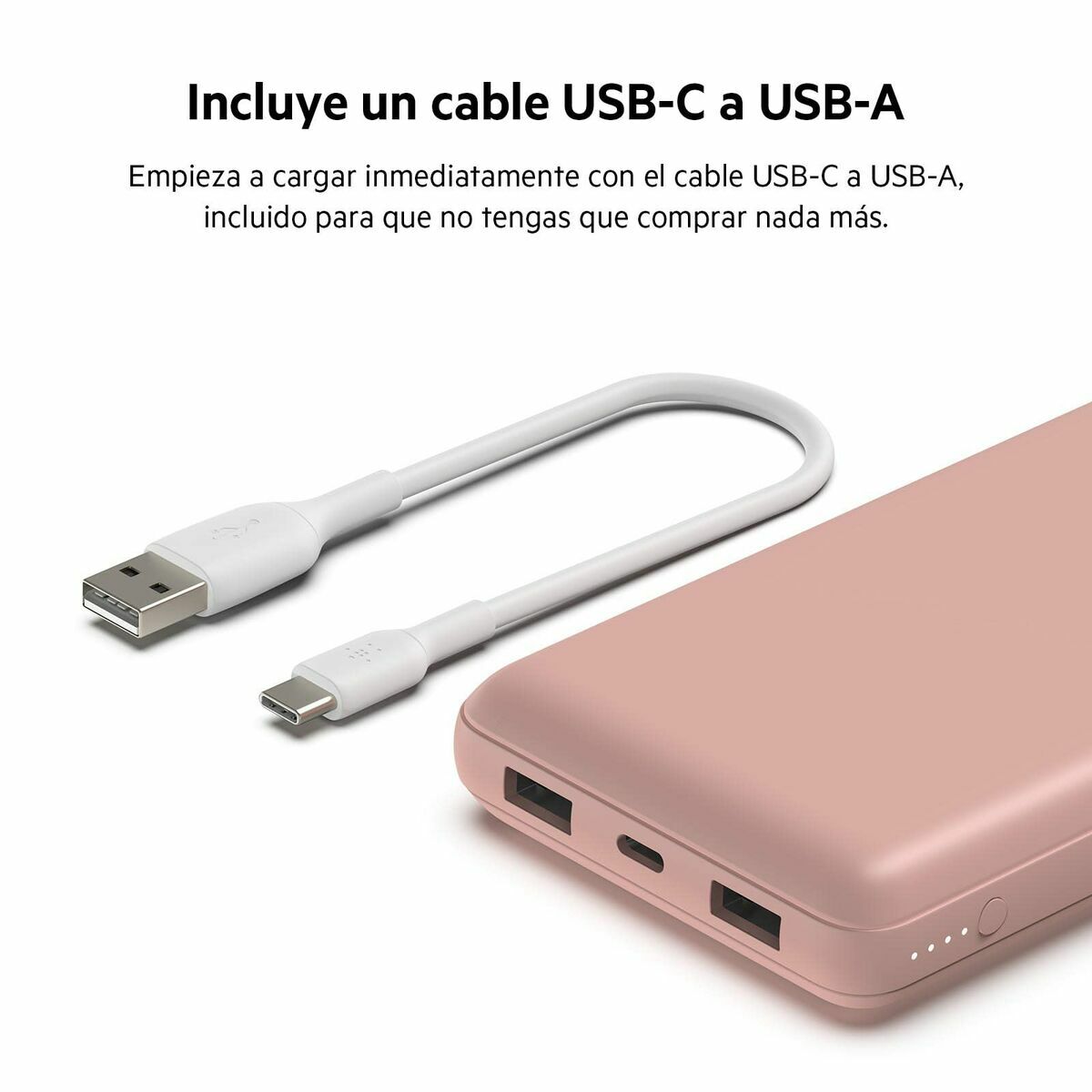Powerbank Belkin BPB012BTRG Roséguld 20000 mAh (1 antal) - 2