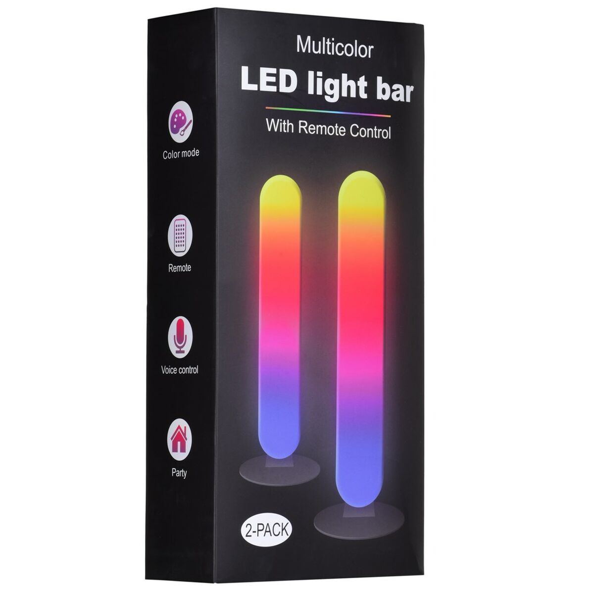 Skrivbordslampa Activejet AJE-MUSIC BAR RGB Svart Ja RGB 80 5 W - 5