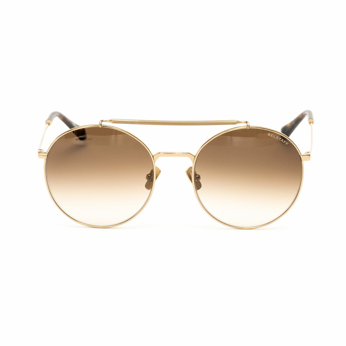 Herrsolglasögon Belstaff STATHAMDORADO Gyllene ø 54 mm - 2