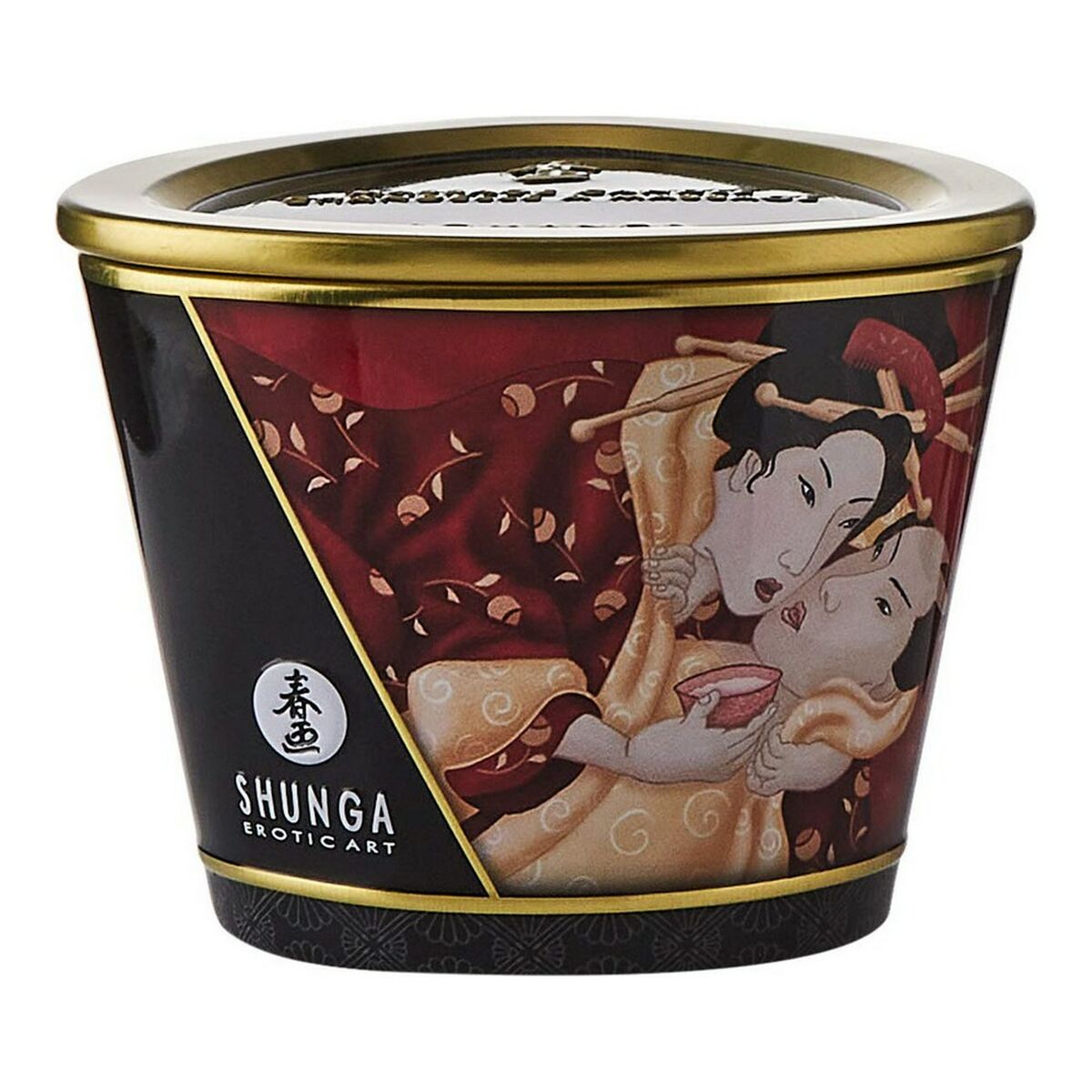 Massageljus Strawberry Shunga (170 ml) - 3