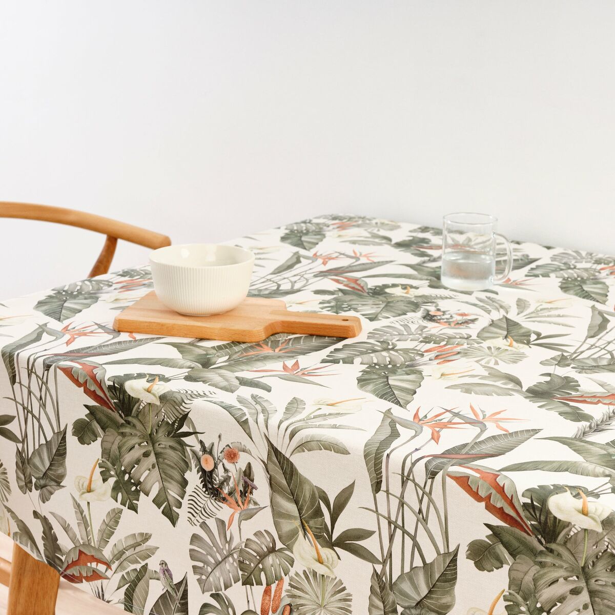 Fläckresistent bordsduk i harts Belum V23 Multicolour 300 x 150 cm Tropiskt - 7