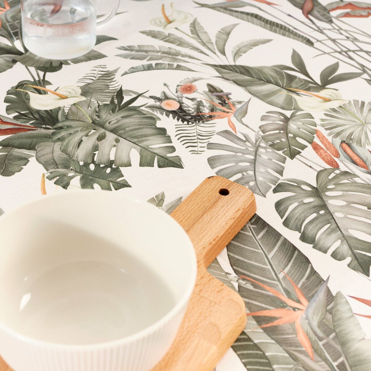 Fläckresistent bordsduk i harts Belum V23 Multicolour 300 x 150 cm Tropiskt - 8