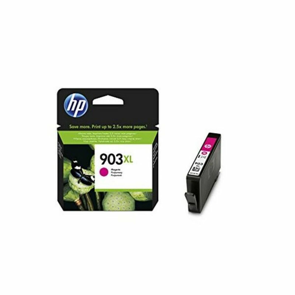 Patron Kompatibel HP T6M07AE#BGX Magenta Röd