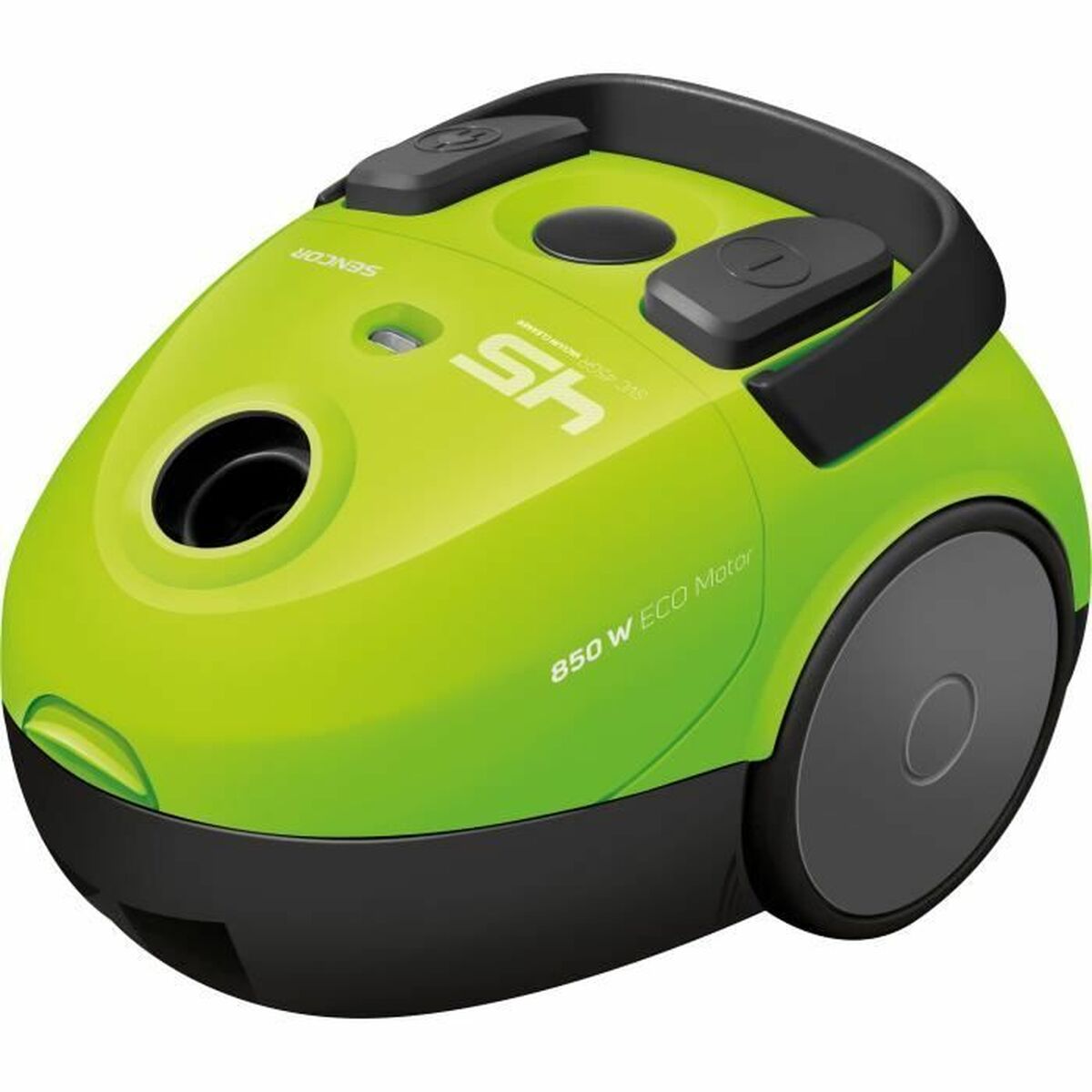 Dammsugare med Påse Sencor SVC 45GR-EUE3 850 W Svart/Grön - 2