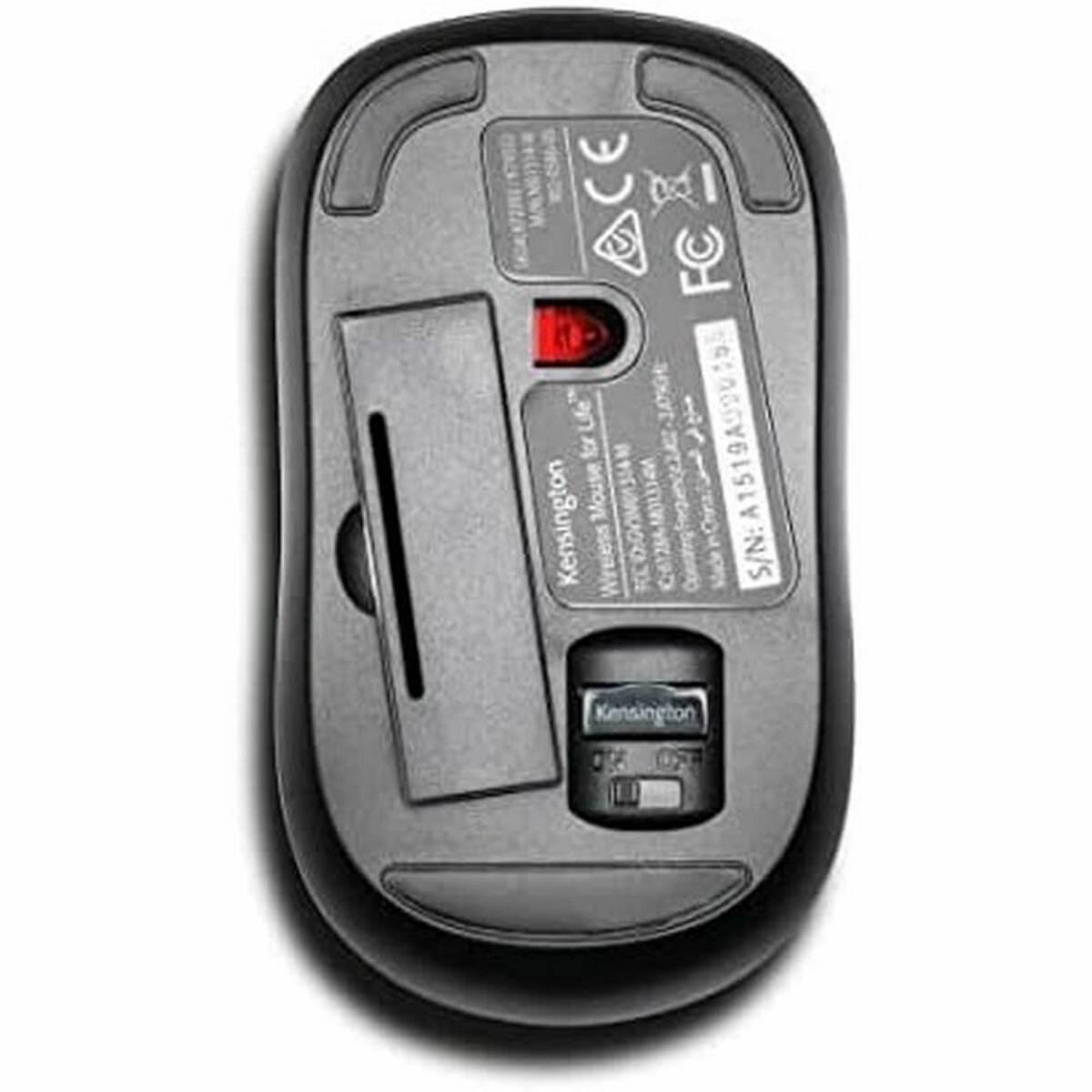 Trådlös Mus Kensington Svart 1000 dpi - 2