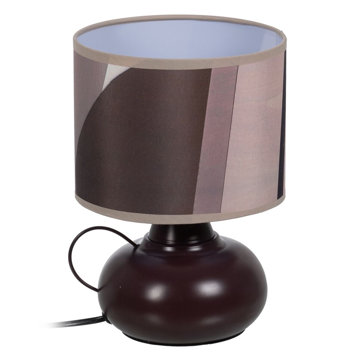 Bordslampa Brun Järn 60 W 220-240 V 18 x 18 x 26,5 cm