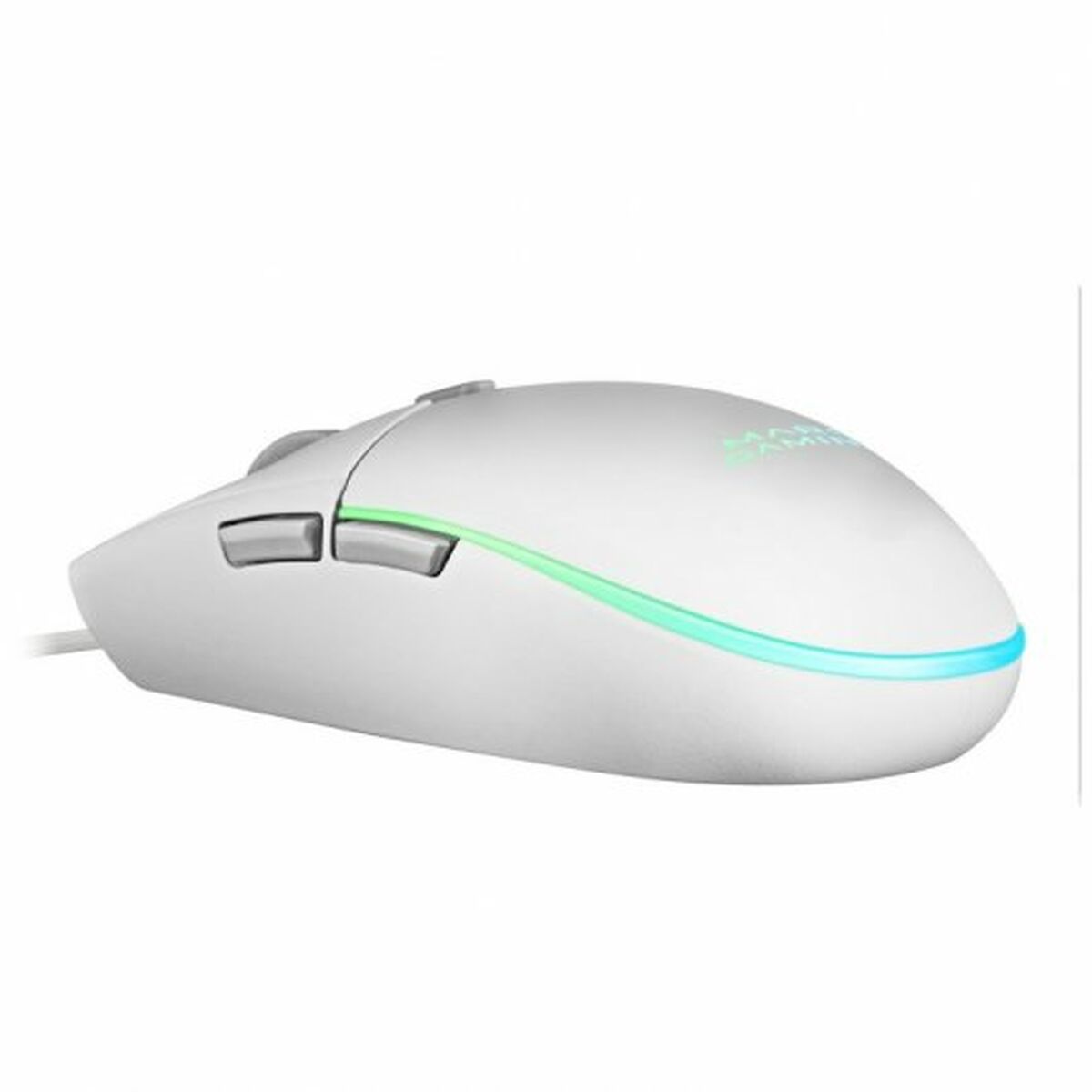 Tangentbord och Mus Mars Gaming MCPRGB3WES Vit QWERTY - 3