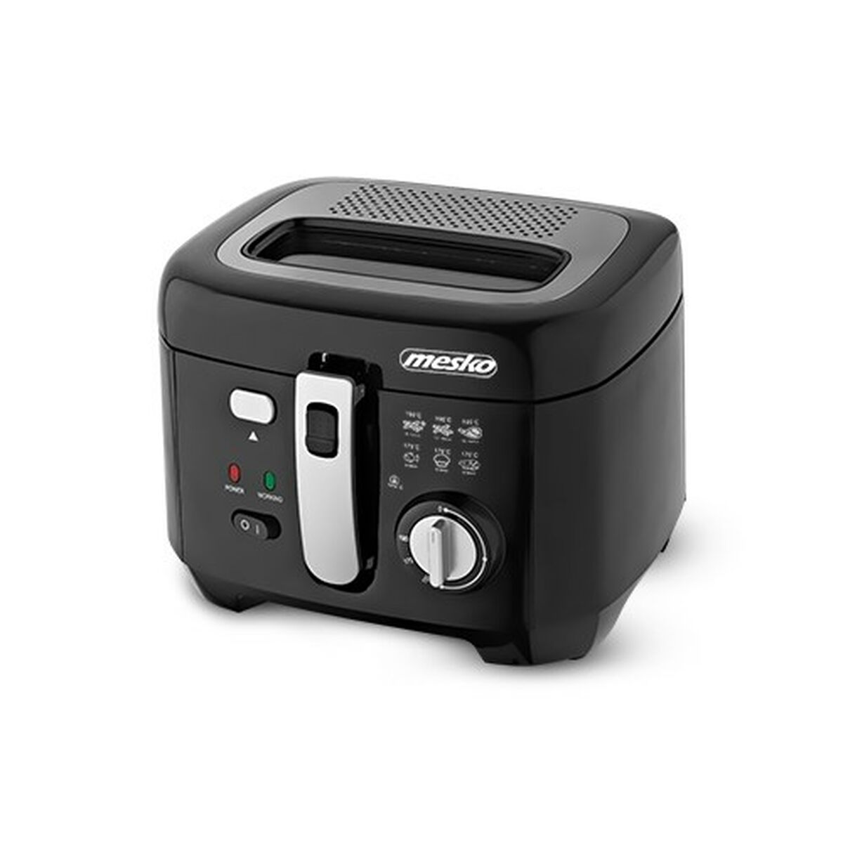 Luftfritös Adler MS 4908 Svart Grå 1800 W 2,5 L