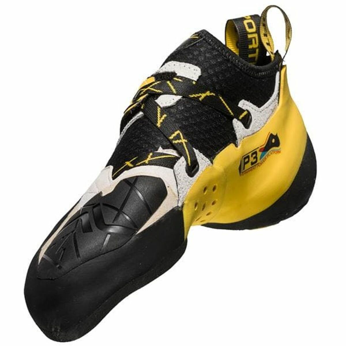 Klätterskor La Sportiva Solution Vit Gul - 3