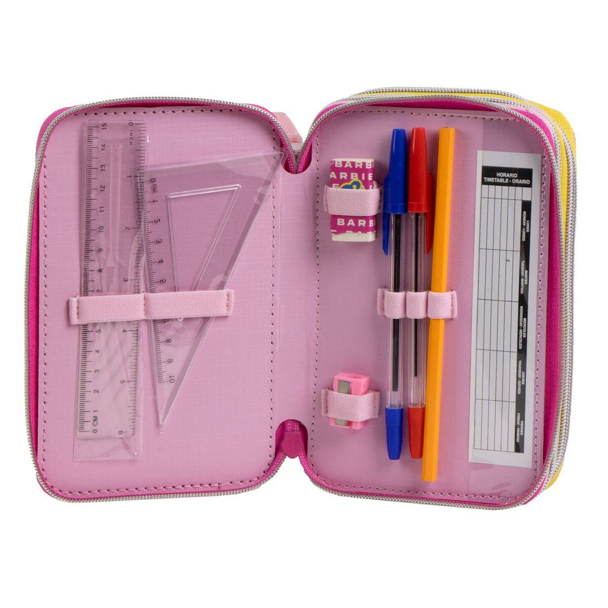 Pennfodral med tillbehör Barbie 41 x 58 x 3 cm - 3