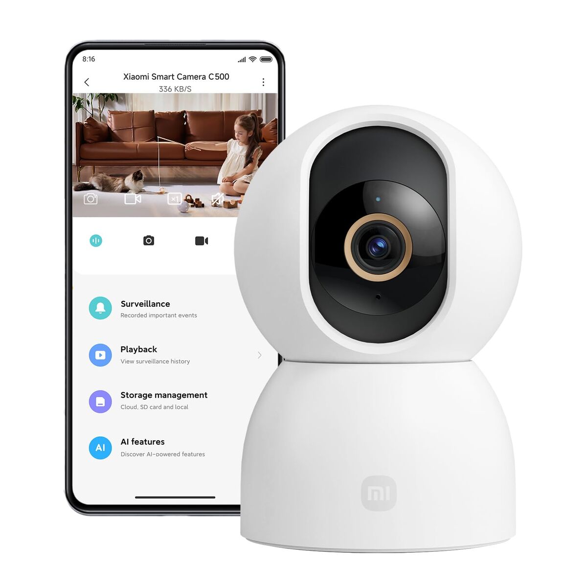Övervakningsvideokamera Xiaomi BHR089AEU