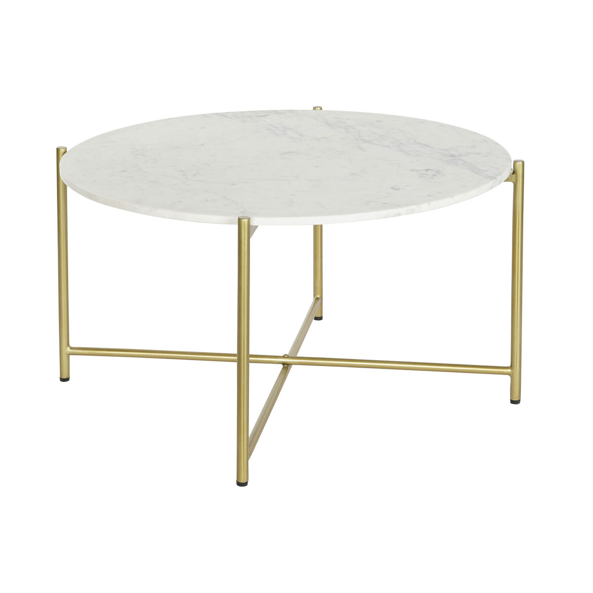 Soffbord DKD Home Decor 81 x 81 x 44 cm Marmor Järn - 5