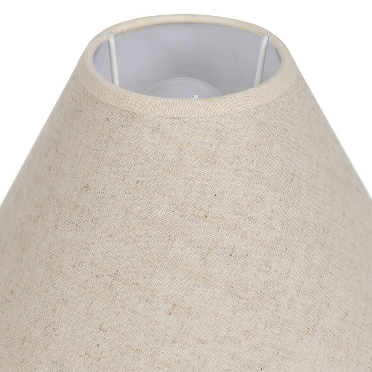 Bordslampa Beige Grå 60 W 220-240 V 20 x 20 x 34 cm - 6