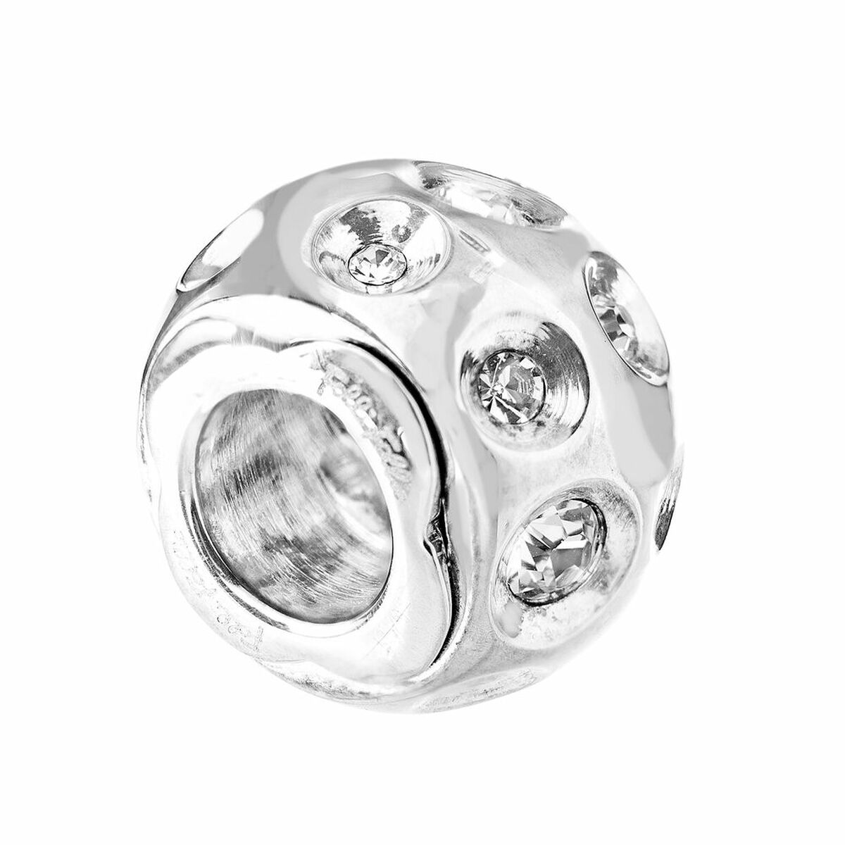 Dampärlor Folli Follie 3P13F016C Grå 1,5 cm - 3