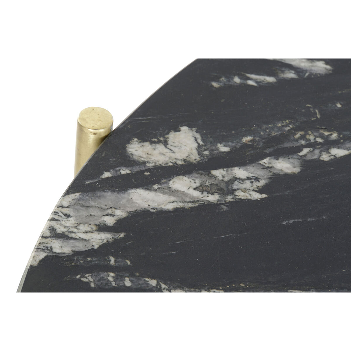 Soffbord DKD Home Decor 81 x 81 x 44 cm Marmor Järn - 3