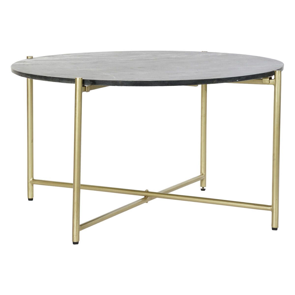 Soffbord DKD Home Decor 81 x 81 x 44 cm Marmor Järn - 5