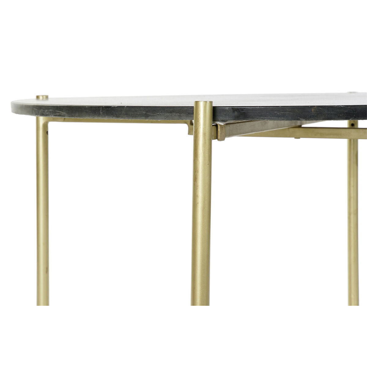Soffbord DKD Home Decor 81 x 81 x 44 cm Marmor Järn - 2