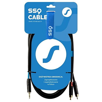 Ljudkabel-jack till 2 RCA Sound station quality (SSQ) MiJRCA1 1 m