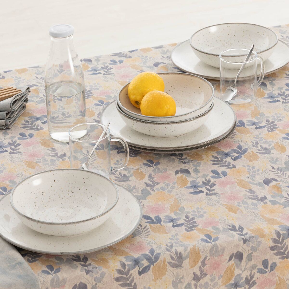Fläckresistent bordsduk Belum 0120-274 Multicolour 100 x 150 cm Virágok - 5