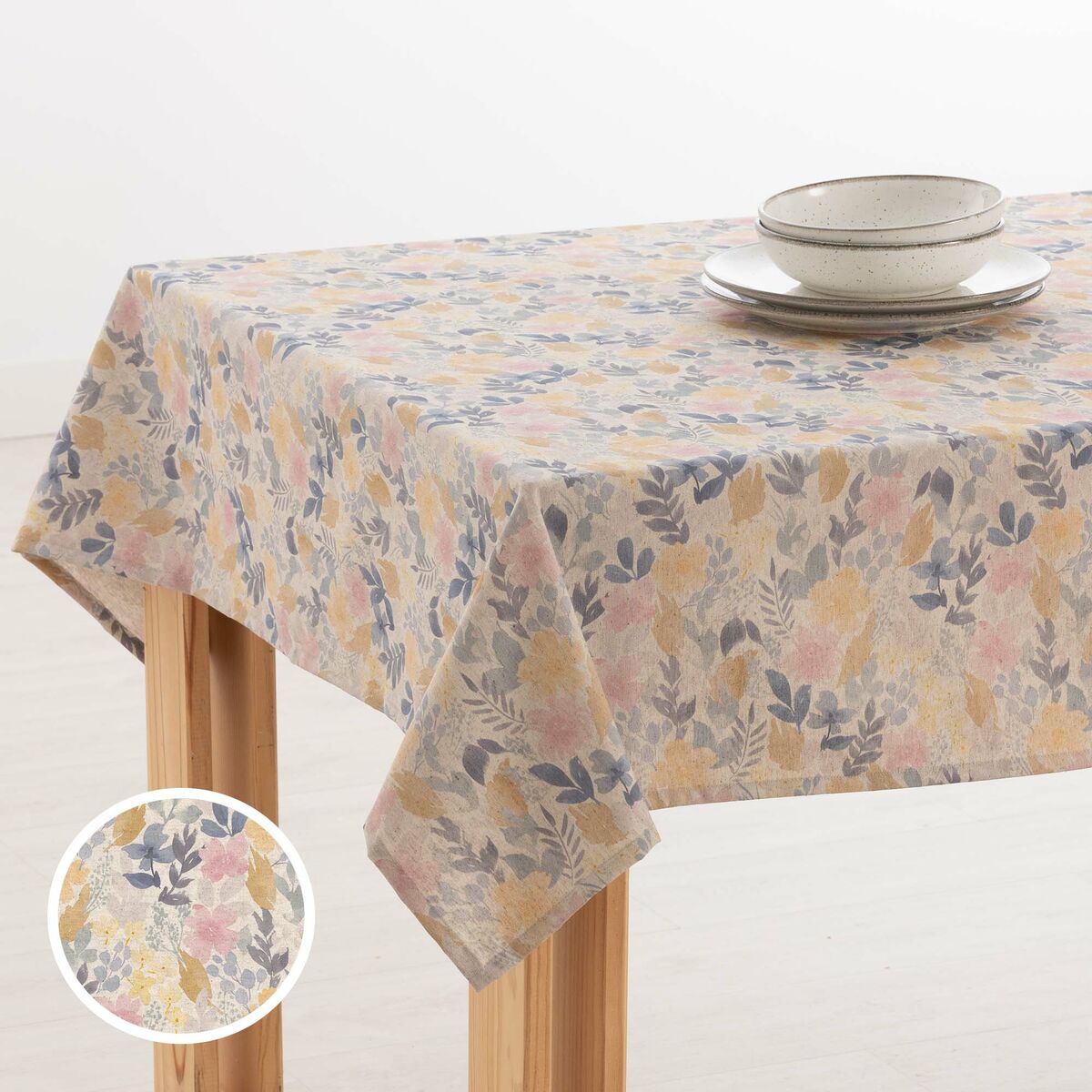 Fläckresistent bordsduk Belum 0120-274 Multicolour 100 x 150 cm Virágok - 2