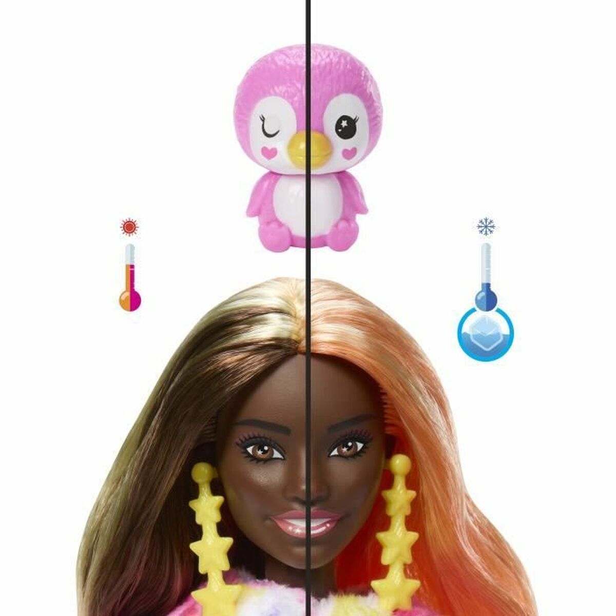 Babydocka med tillbehör Barbie Colorful Dream Penguin Doll - 5
