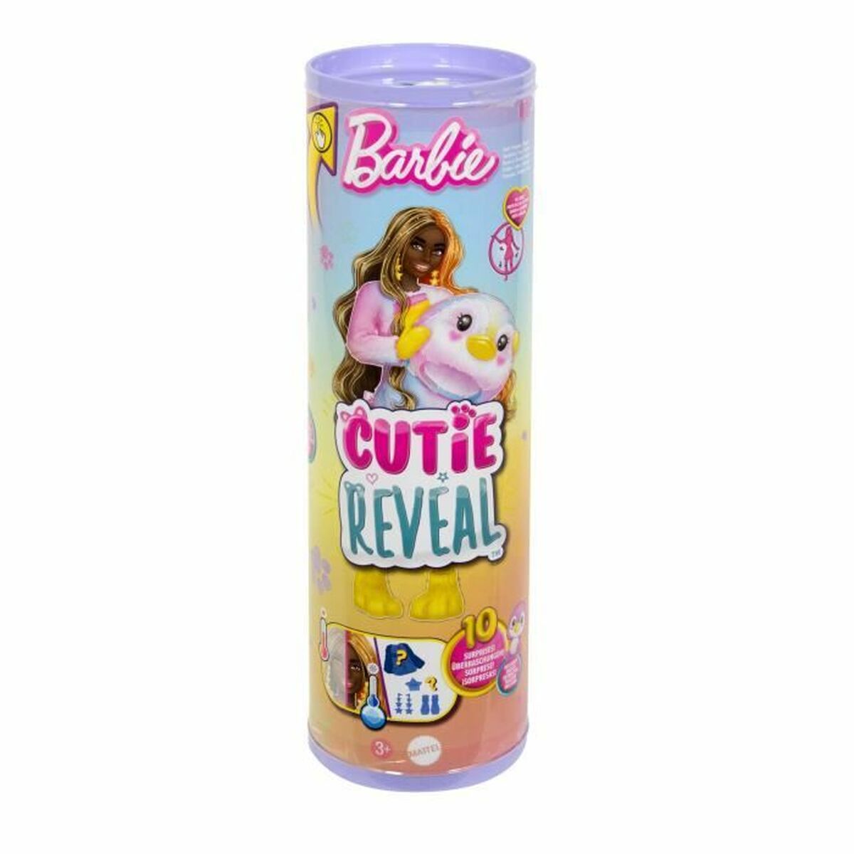 Babydocka med tillbehör Barbie Colorful Dream Penguin Doll - 6