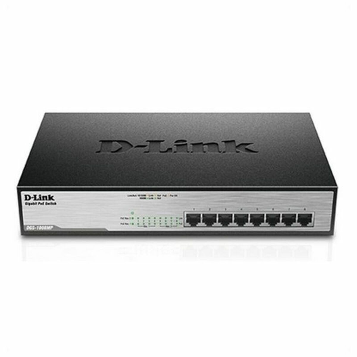 Skrivbords omkopplare D-Link DGS-1008MP