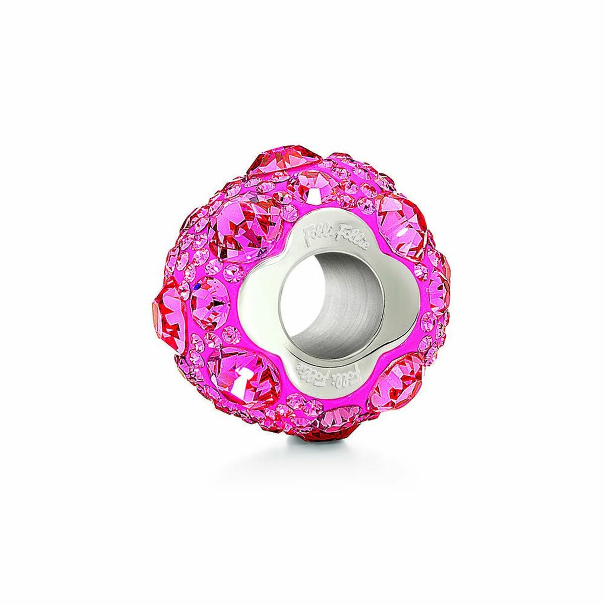 Dampärlor Folli Follie 3P13F019D Rosa 1 cm - 4