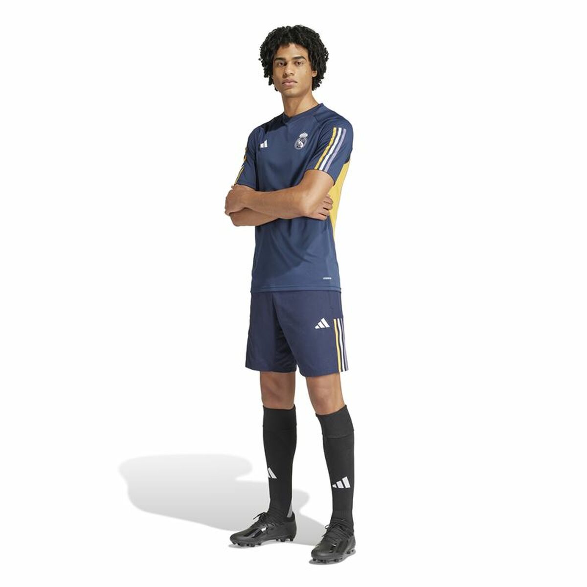 Sportshorts för män Adidas Real Madrid Marinblå - 5