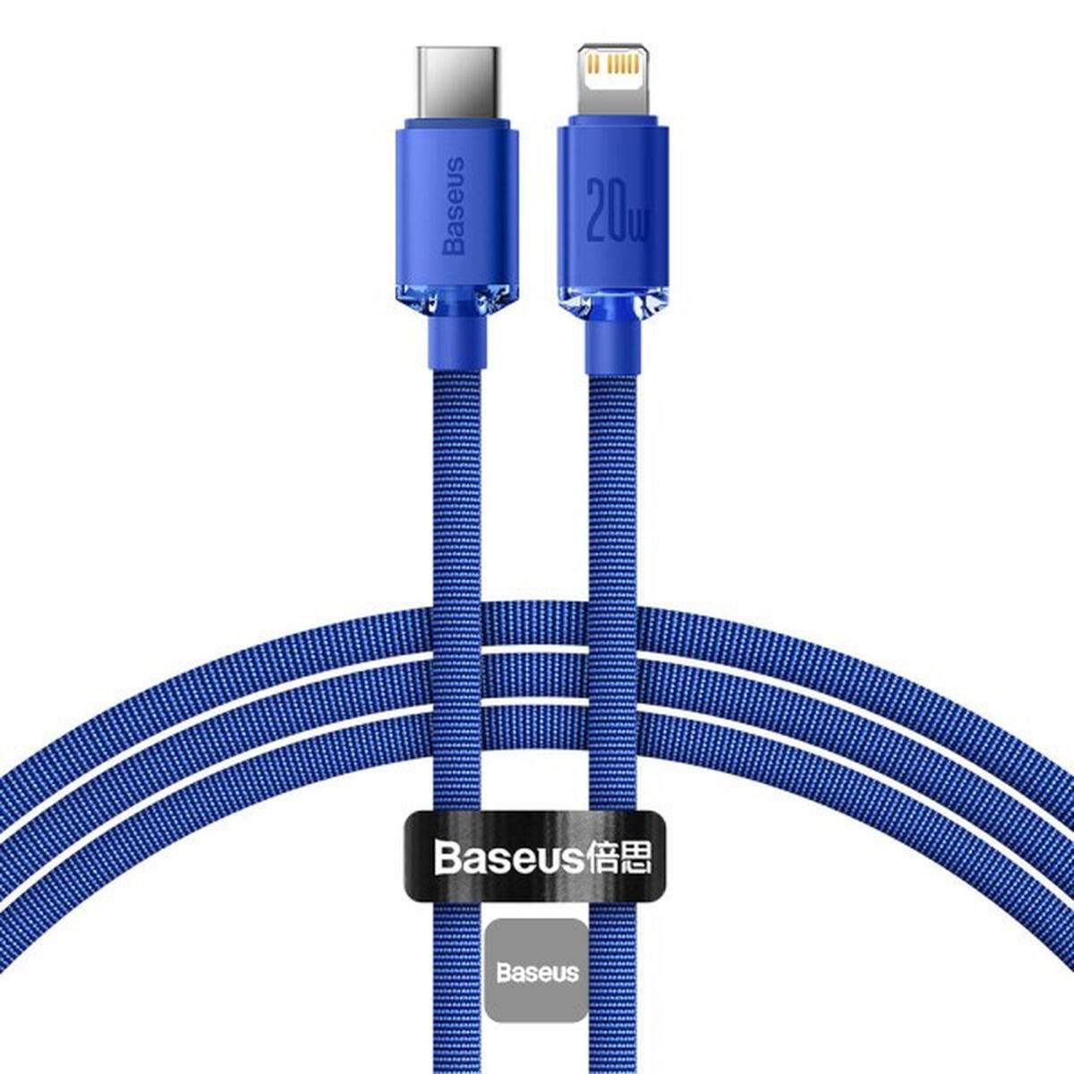 Kabel USB-C till Lightning Baseus CAJY000203 Blå 1,2 m