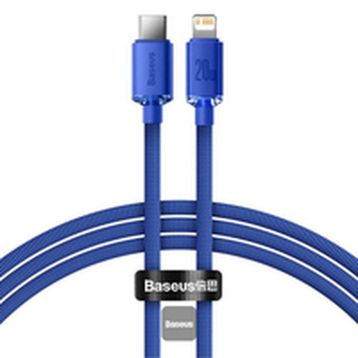 Kabel USB-C till Lightning Baseus CAJY000203 Blå 1,2 m - 2