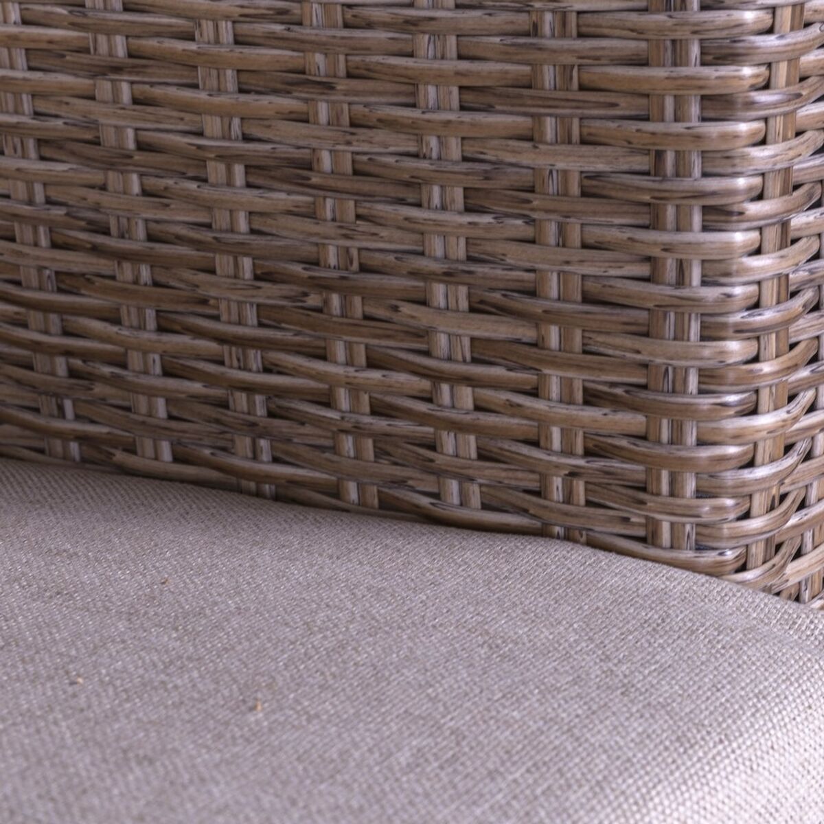 Trädgårdssoffa Patsy 220 x 89 x 64,50 cm Trä Rattan - 12