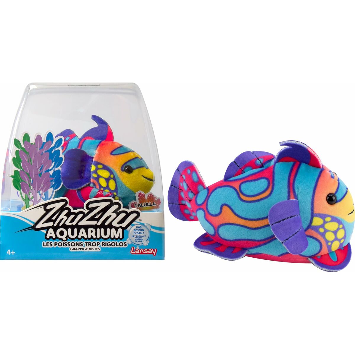 Leksaker Lansay Zhu Zhu Aquarium : Sébastien le poisson-mandarin - 2