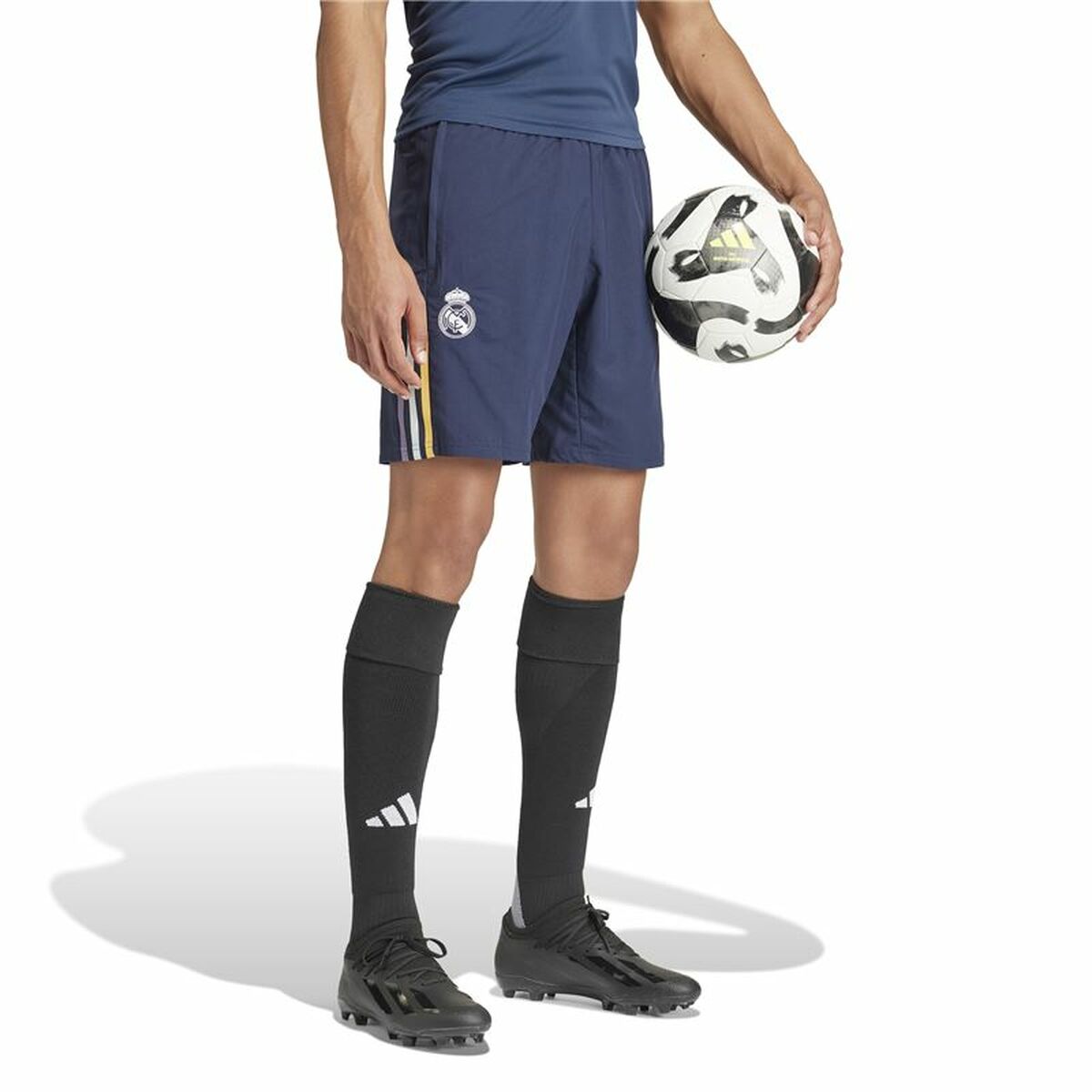Sportshorts för män Adidas Real Madrid Marinblå - 4