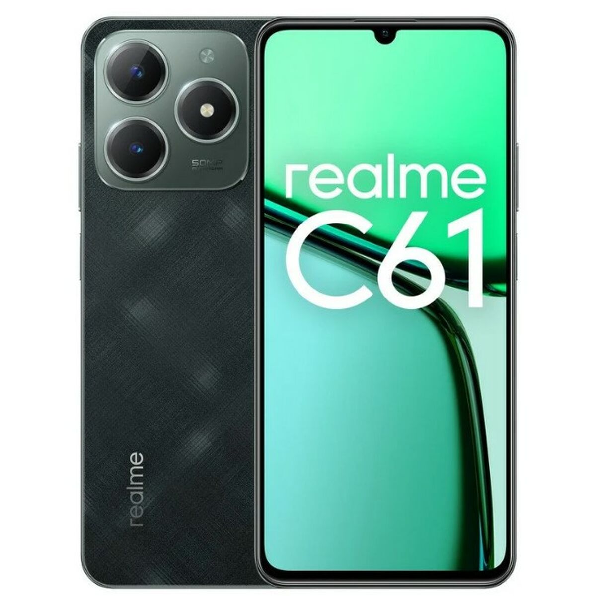 Smartphone Realme REALME C61 6,74" Octa Core 6 GB RAM 128 GB Grön