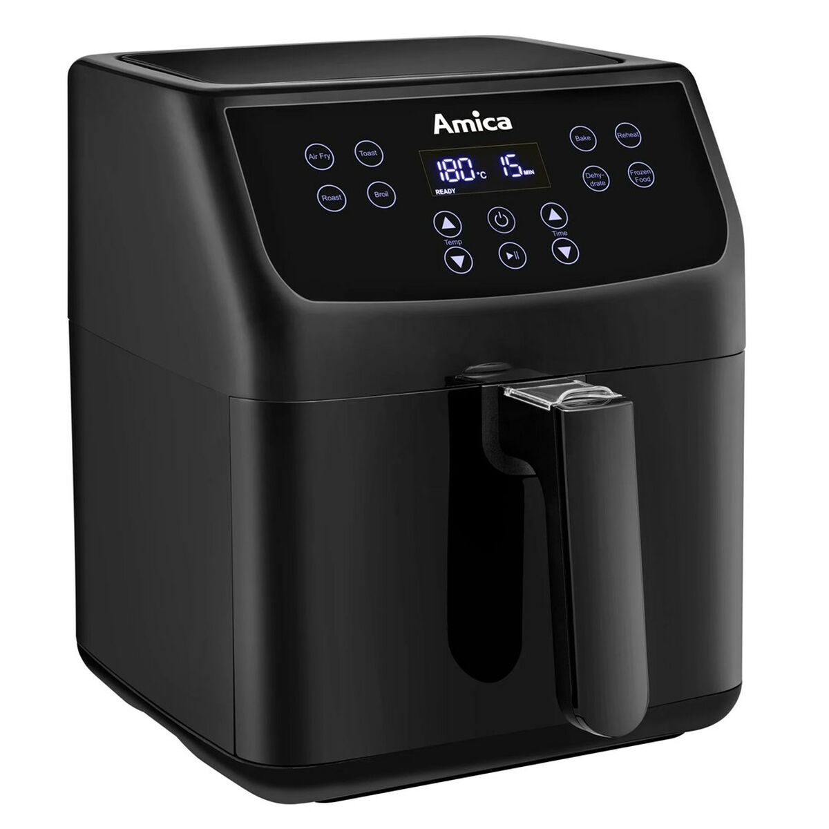 Luftfritös Amica AFM 4011 Svart 1550 W 6,8 L - 3