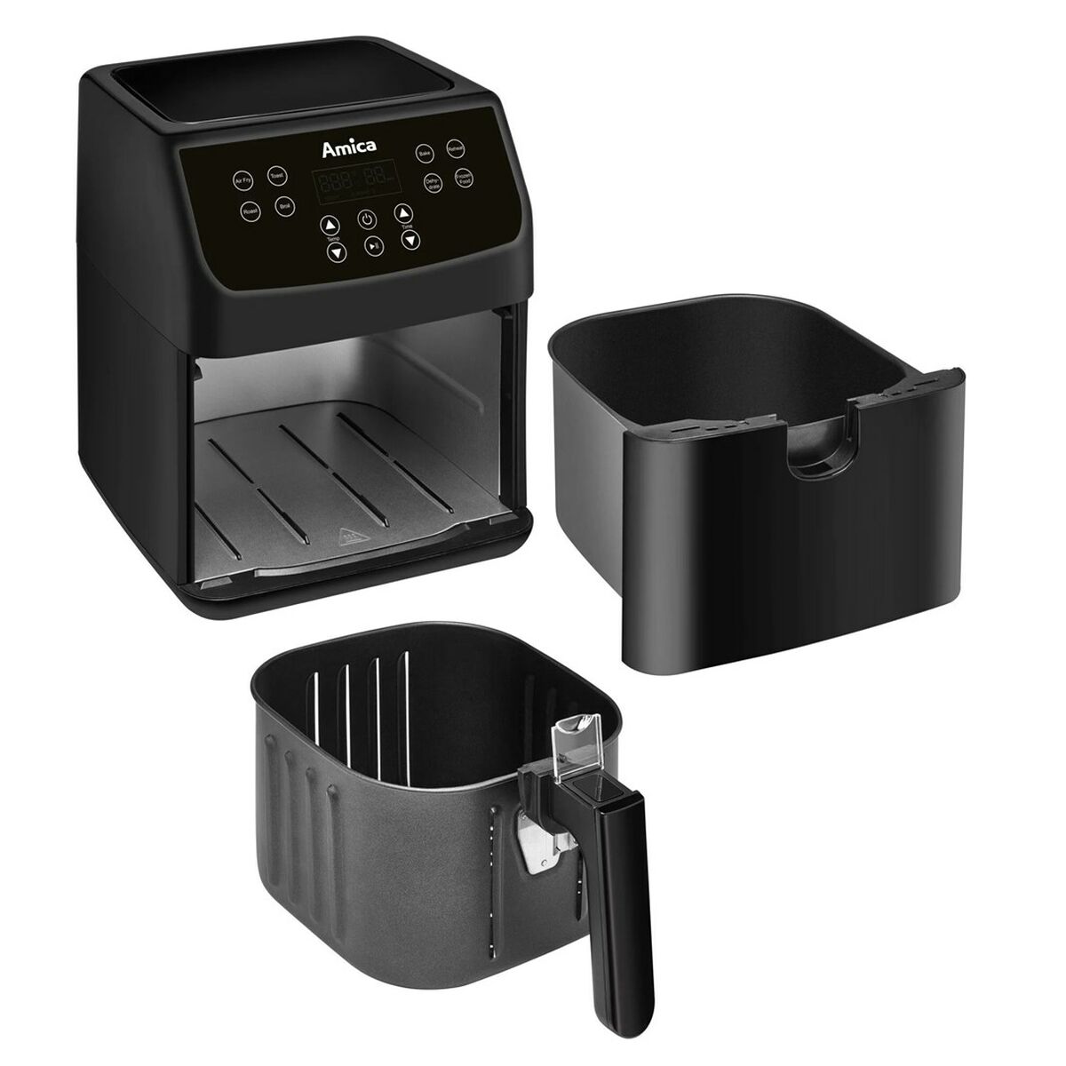 Luftfritös Amica AFM 4011 Svart 1550 W 6,8 L - 7