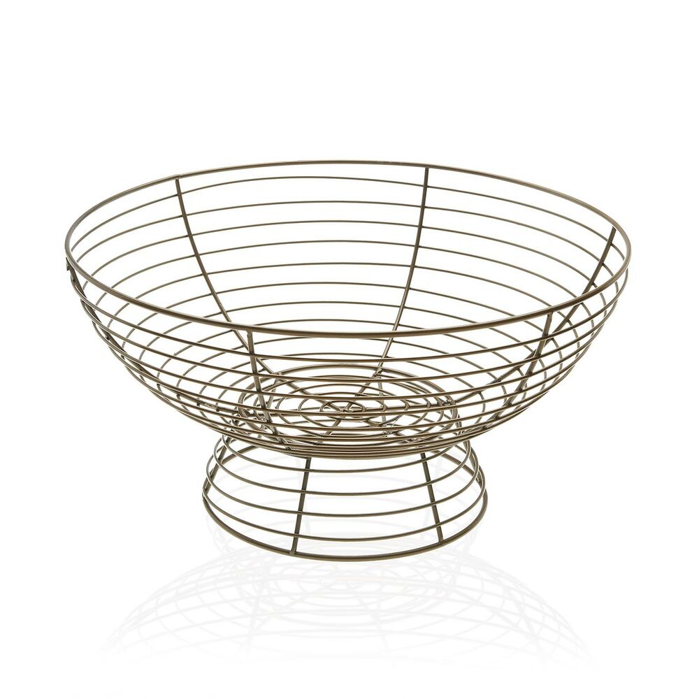 Fruktskål Versa Metall Stål (33 x 17 cm)