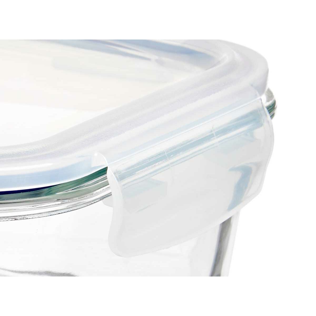 Lunchlåda Vivalto Transparent Silikon polypropen Borosilikatglas 1 L 1L (12 antal) - 4