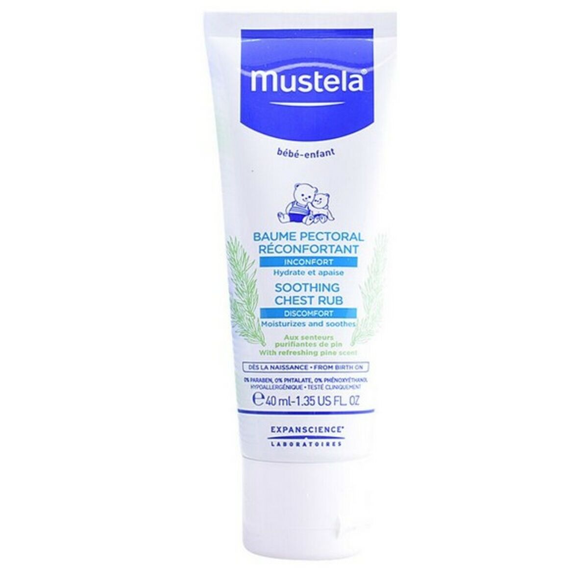 Bröstbalsam Baby Mustela Niño 40 ml