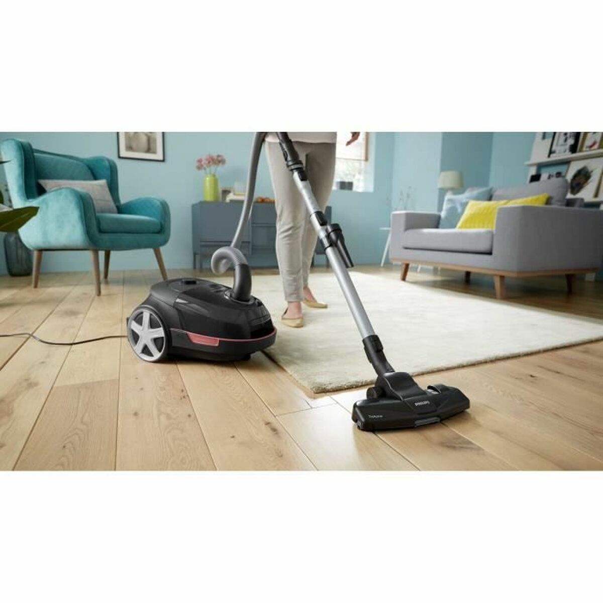 Påsfri Dammsugare Philips Svart - 4