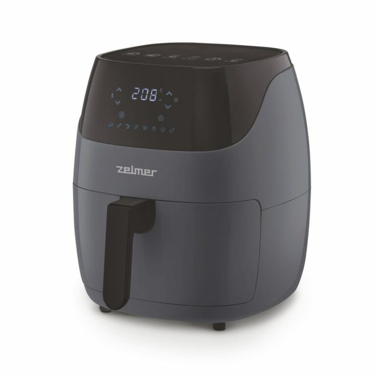 Luftfritös Zelmer ZAF5502G Svart Grå 1500 W 5 L - 7